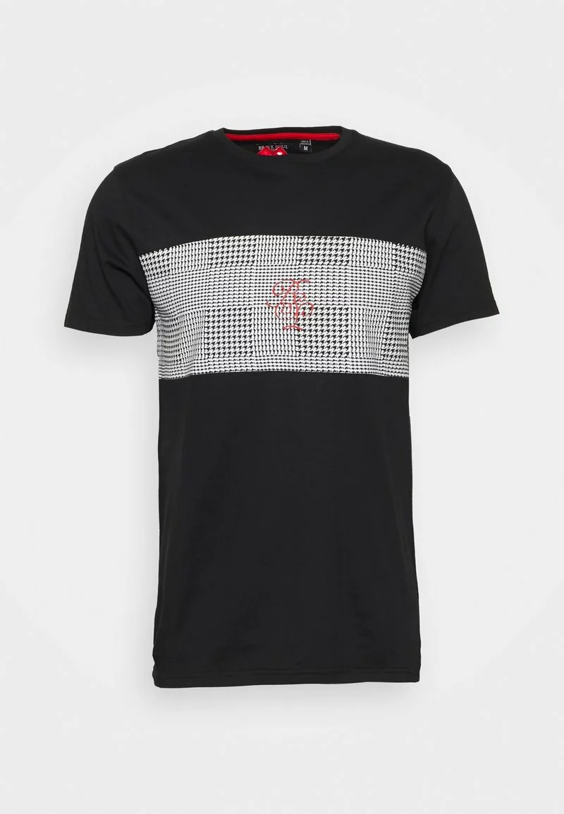 Brave Soul Camiseta Estampada - Jet Black, Hombre 1 Brave Soul Camiseta Estampada - Jet Black, Hombre