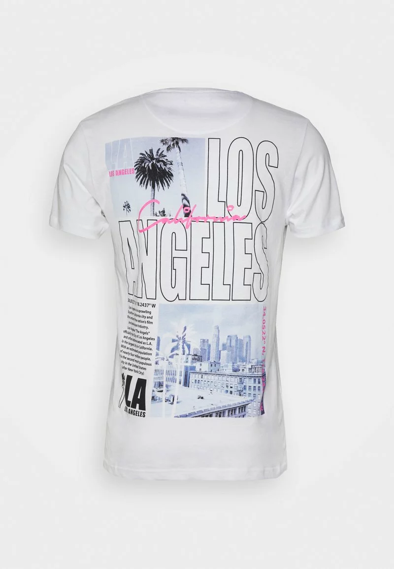 Brave Soul Camiseta Estampada - White, Hombre 2 Brave Soul Camiseta Estampada - White, Hombre - Imagen 2