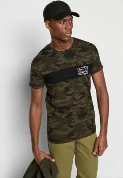 Brave Soul YOSHI - Camiseta Estampada - Khaki Camo/jet Black/optic White, Hombre 11 Brave Soul YOSHI - Camiseta Estampada - Khaki Camo/jet Black/optic White, Hombre -Brave Soul Ventas c5c64c33c77948be9815fde9bbb1569f
