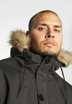 Brave Soul Abrigo De Invierno - Steel Grey, Hombre -Brave Soul Ventas c5ef0833f24946c48c513ec0874f2fa8