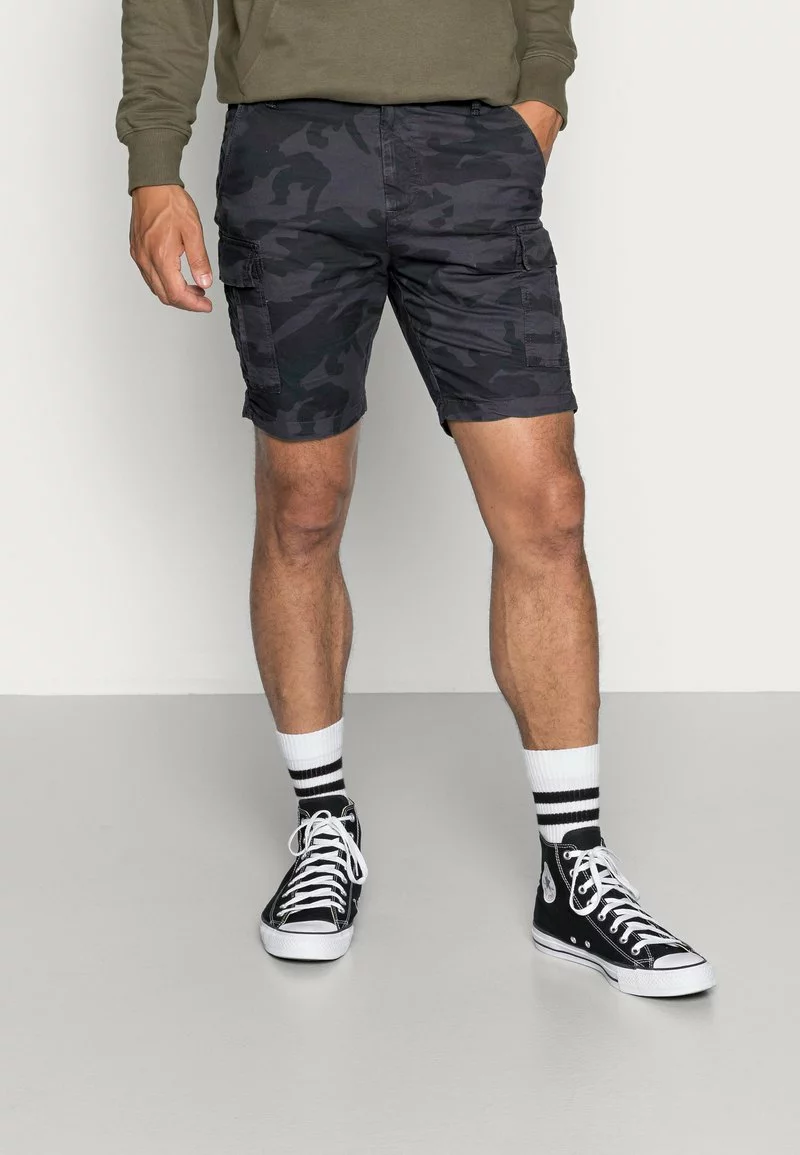 Brave Soul DENVER - Pantalones Cargo - Navy, Hombre 1 Brave Soul DENVER - Pantalones Cargo - Navy, Hombre