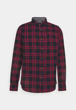 Brave Soul DUFFEY - Camisa - Navy/red/blue, Hombre -Brave Soul Ventas c78e8b45d55d413dbf138e3bcdd1d01e