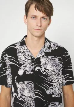 Brave Soul Camisa - Jet Black, Hombre -Brave Soul Ventas c9223cbc48504c9784b67a542ca18029