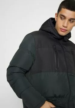 Brave Soul OAKWOOD - Parka - Black, Hombre -Brave Soul Ventas cb0305b351024dd5b244a3c4529c8e01