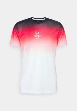 Brave Soul Camiseta Estampada - Black/red/white, Hombre