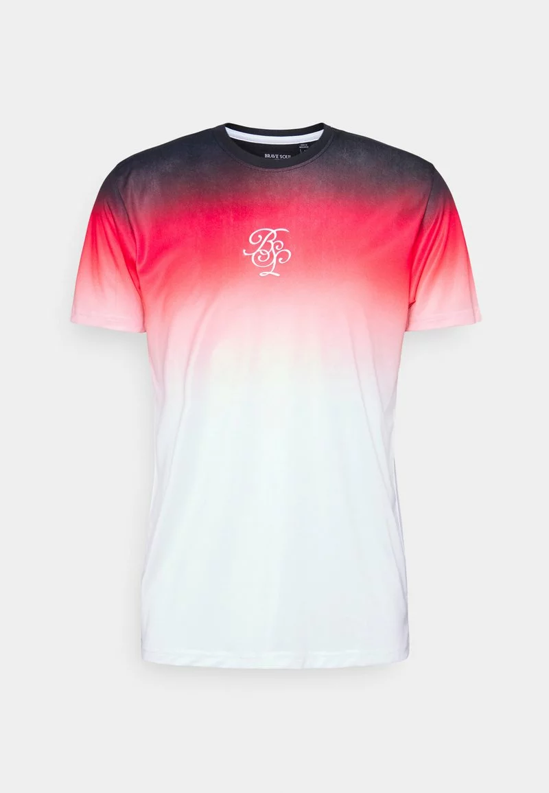 Brave Soul Camiseta Estampada - Black/red/white, Hombre 1 Brave Soul Camiseta Estampada - Black/red/white, Hombre