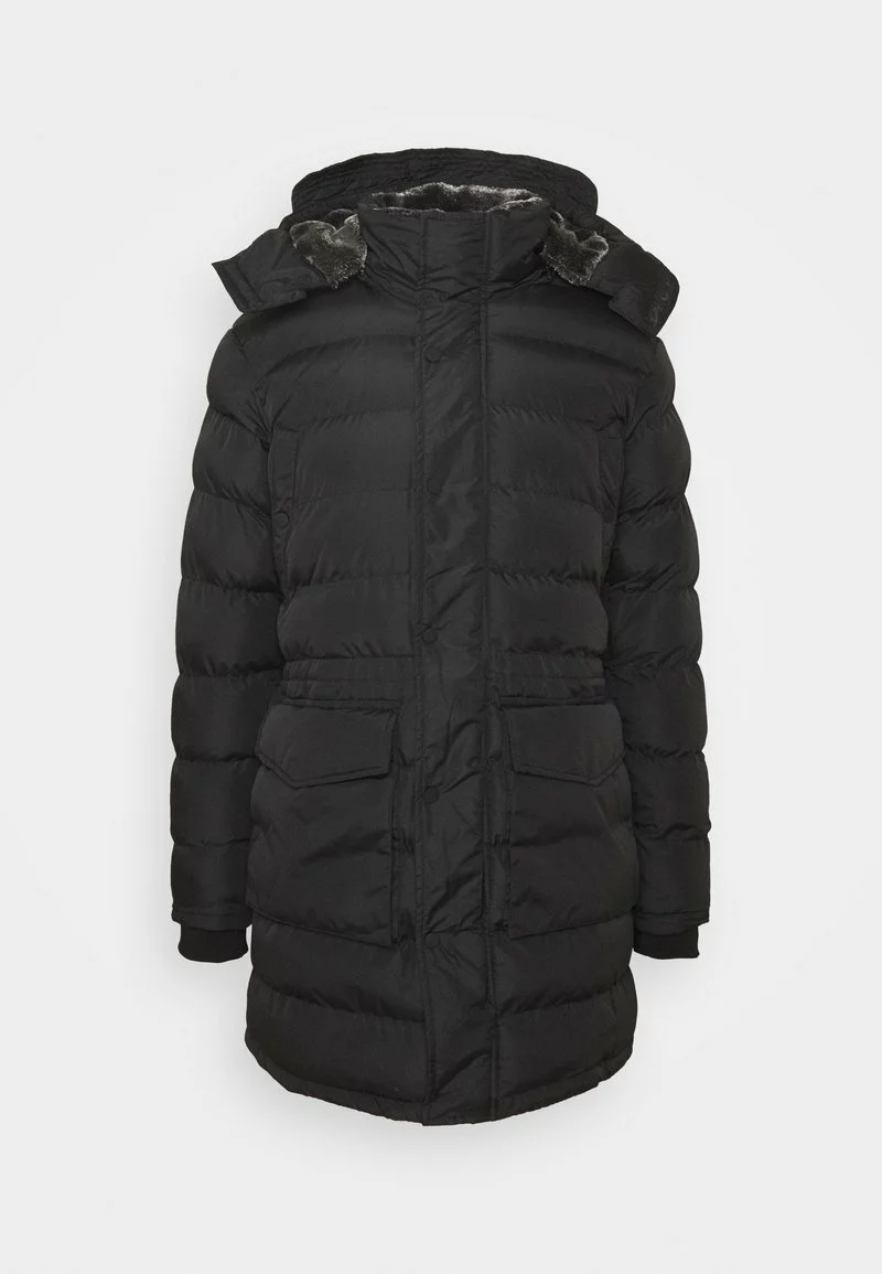 Brave Soul BOBBY - Abrigo De Invierno - Black, Hombre 7 Brave Soul BOBBY - Abrigo De Invierno - Black, Hombre - Imagen 7