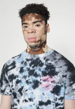 Brave Soul MONTE - Camiseta Estampada - Blue/white/navy, Hombre -Brave Soul Ventas ce131775240647d893e6f3f4bd94480a