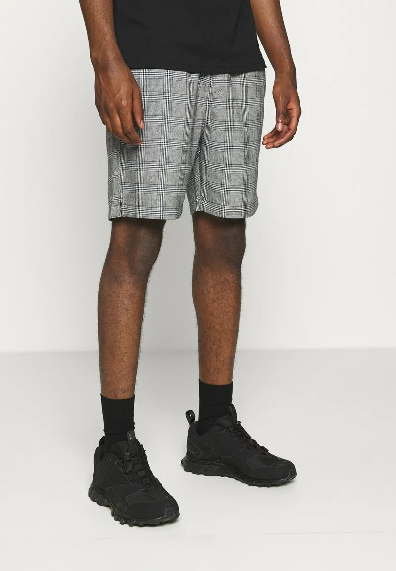 Brave Soul SPENCER - Shorts - Black/white, Hombre 1 Brave Soul SPENCER - Shorts - Black/white, Hombre