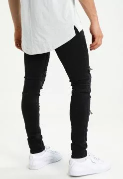 Brave Soul ELBA - Vaqueros Pitillo - Charcoal Grey, Hombre -Brave Soul Ventas ced43096b4154aa38634339720e99c31