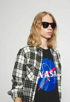 Brave Soul Camisa - Black/white, Hombre -Brave Soul Ventas ceefce88f29a47b488b35a69eac57b18