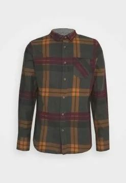 Brave Soul WARLOCK - Camisa - Light Grey/rust/black/oxblood, Hombre -Brave Soul Ventas cf338be1f821471280053dd09d2652e6