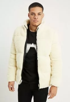 Brave Soul COURCHEVEL - Chaqueta De Entretiempo - Cream, Hombre