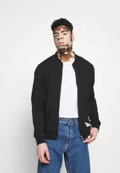 Brave Soul Sudadera Con Cremallera - Jet Black, Hombre