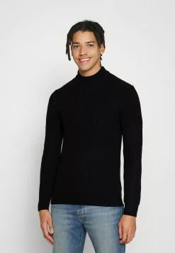 Brave Soul Jersey De Punto - Jet Black, Hombre