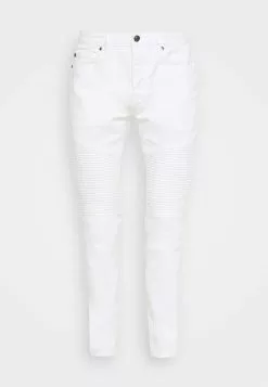 Brave Soul BIKER - Vaqueros Slim Fit - White Denim, Hombre 8 Brave Soul BIKER - Vaqueros Slim Fit - White Denim, Hombre -Brave Soul Ventas d0cfaa1cf27f4102af524299b9a996bd