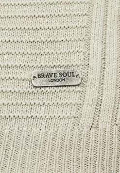 Brave Soul LINEAR - Jersey De Punto - Barley, Hombre -Brave Soul Ventas d138b3ea5736498b84b63b028404543a