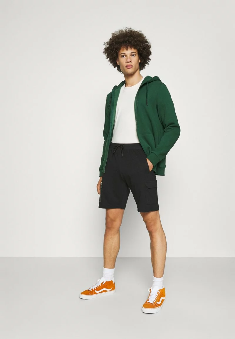 Brave Soul GRID - Shorts - Black, Hombre 2 Brave Soul GRID - Shorts - Black, Hombre - Imagen 2