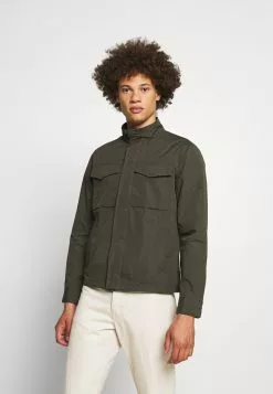Brave Soul SANTINO - Chaqueta Fina - Khaki, Hombre