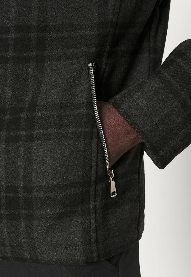 Brave Soul Chaqueta Fina - Grey/black, Hombre 6 Brave Soul Chaqueta Fina - Grey/black, Hombre - Imagen 6