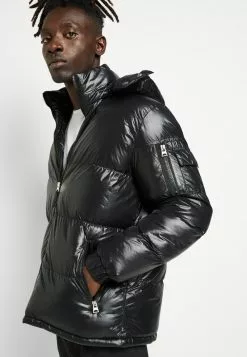 Brave Soul JARED - Chaqueta De Invierno - Black, Hombre -Brave Soul Ventas d59c595e2ef143c6b50c0e2580c82208