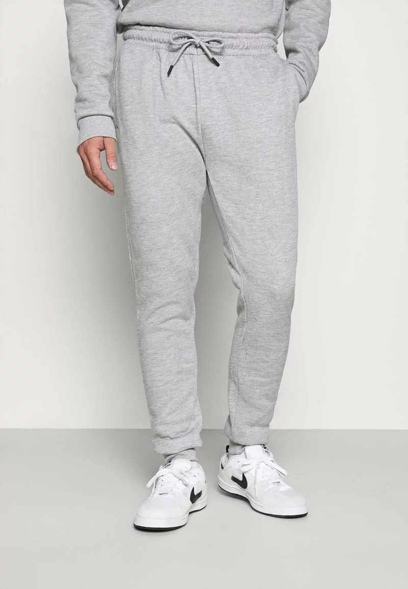 Brave Soul TYRELLC - Pantalones Deportivos - Grey Marl/ Jet Black, Hombre 1 Brave Soul TYRELLC - Pantalones Deportivos - Grey Marl/ Jet Black, Hombre