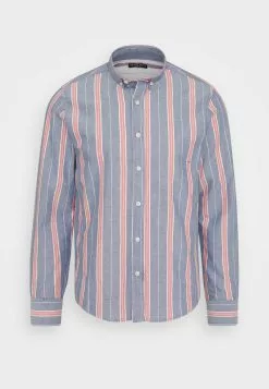 Brave Soul DOMAIN - Camisa - Optic White/light Blue/red, Hombre -Brave Soul Ventas d7ff81e702004517b60f90360bd94b67