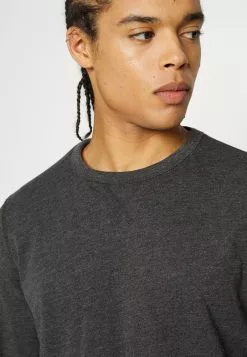 Brave Soul Camiseta De Manga Larga - Dark Grey, Hombre -Brave Soul Ventas d8c58bd245c441c993067928d667f6ba