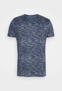 Brave Soul BOOSTER - Camiseta Estampada - Grey Combo/optic White, Hombre