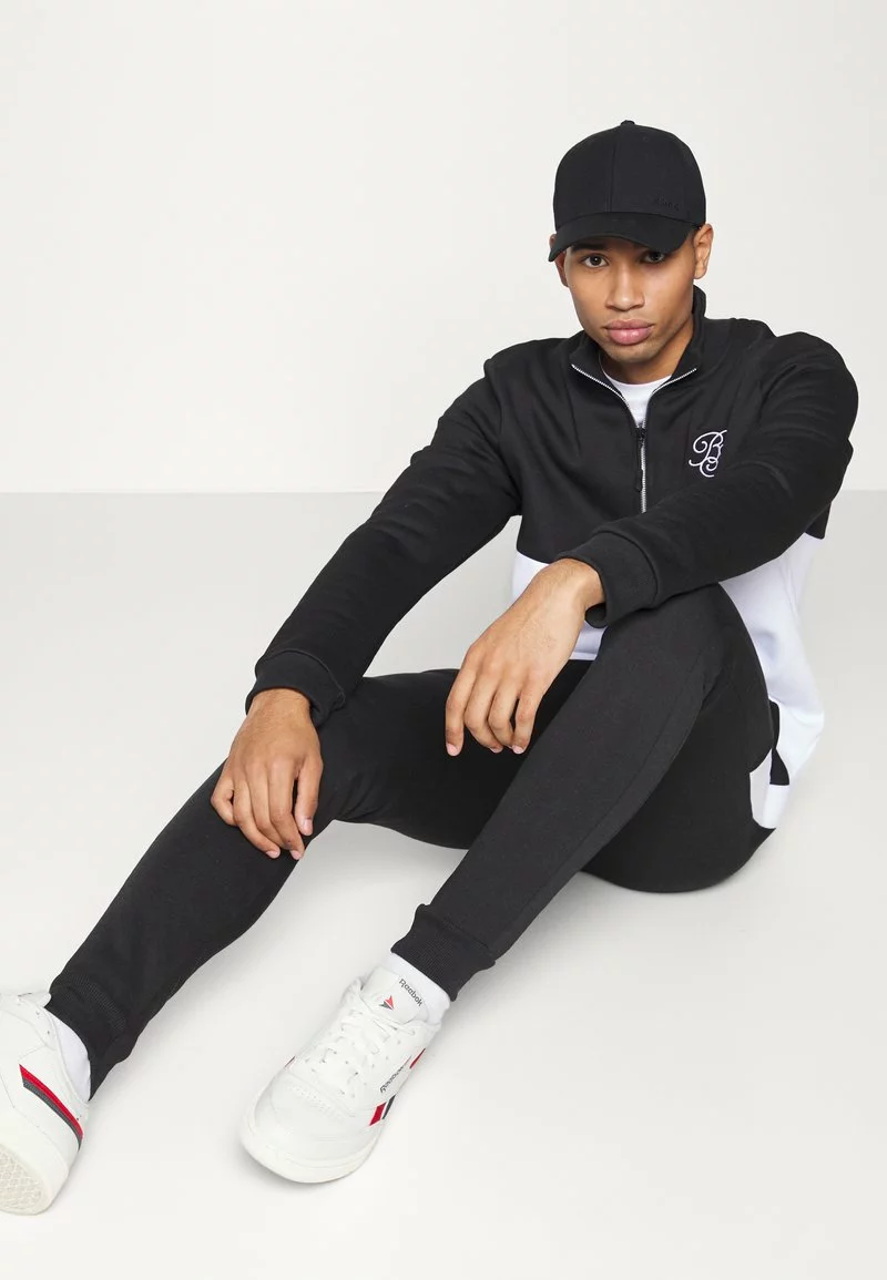 Brave Soul REUNION - Chándal - Jet Black/optic White, Hombre 4 Brave Soul REUNION - Chándal - Jet Black/optic White, Hombre - Imagen 4