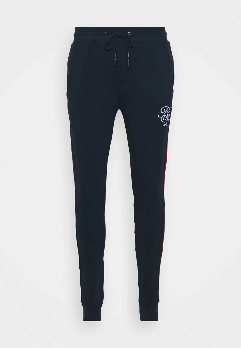 Brave Soul MEGARA - Pantalones Deportivos - Navy/white, Hombre 4 Brave Soul MEGARA - Pantalones Deportivos - Navy/white, Hombre - Imagen 4