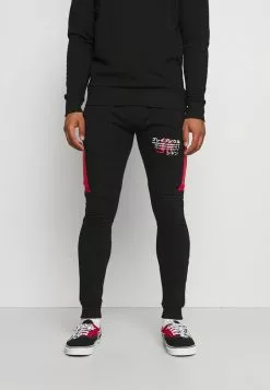 Brave Soul FIRE - Pantalones Deportivos - Black, Hombre