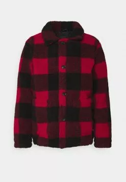 Brave Soul BAILEYB - Chaqueta De Invierno - Red/black, Hombre -Brave Soul Ventas dd39f77803d843cd82bfff80b5a579f3