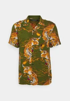 Brave Soul Camisa - Khaki/multi, Hombre -Brave Soul Ventas de63e55c2c144a8cbce8f0a41c1d1023