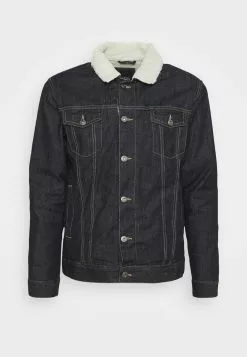 Brave Soul LARSONBORG - Chaqueta De Invierno - Dark Blue Denim, Hombre -Brave Soul Ventas df37243571cb4127a025125d00cfa59a