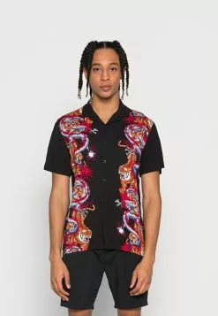 Brave Soul Camisa - Lack/multi Print, Hombre