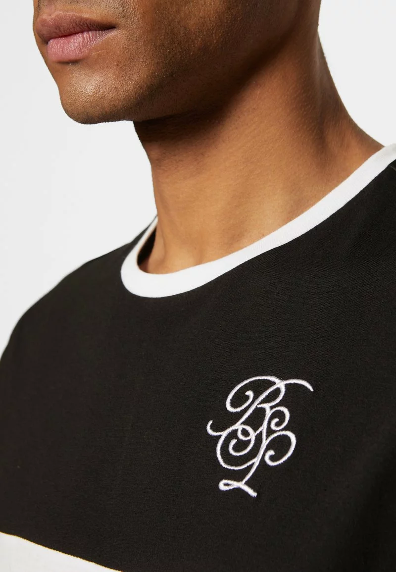 Brave Soul ROLLO - Camiseta Estampada - Jet Black/optic White, Hombre 7 Brave Soul ROLLO - Camiseta Estampada - Jet Black/optic White, Hombre - Imagen 7