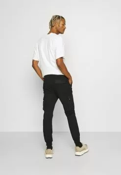 Brave Soul ALABAMA - Pantalones Cargo - Black, Hombre -Brave Soul Ventas e44ca5fd93764a689198dad4849aaf51