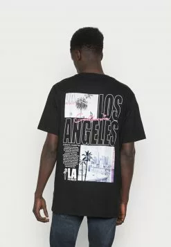 Brave Soul Camiseta Estampada - Jet Black/multicolour, Hombre -Brave Soul Ventas e4bf6fc9f30241a3a744cbdf6dc87d4a