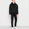 Brave Soul Sudadera - Jet Black/optic White, Hombre