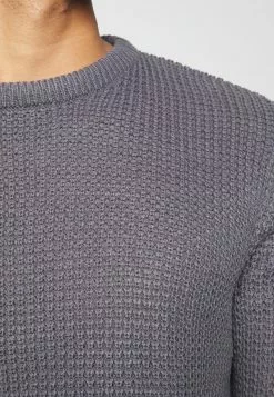 Brave Soul Jersey De Punto - Slate Grey, Hombre -Brave Soul Ventas e68147c1540149c2aa86bb44183df0ee