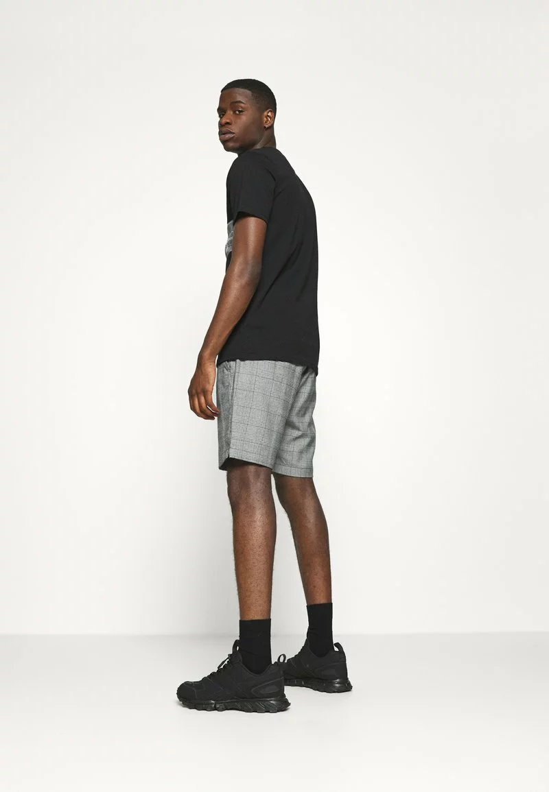 Brave Soul SPENCER - Shorts - Black/white, Hombre 3 Brave Soul SPENCER - Shorts - Black/white, Hombre - Imagen 3