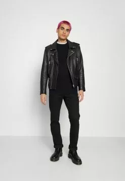 Brave Soul STAFFORD - Jersey De Punto - Jet Black/vintage Whte, Hombre -Brave Soul Ventas e7368e839bba4e1e807cd4d1bf6487b8