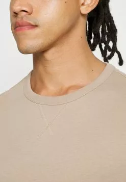 Brave Soul PRAGUEK - Camiseta De Manga Larga - Stone/mid Khaki, Hombre -Brave Soul Ventas e8e999b490804c06abb9f4be03547e8e