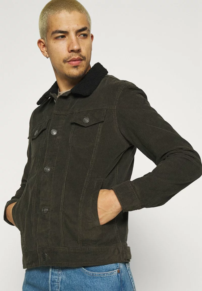 Brave Soul Chaqueta Fina - Grey/black, Hombre 4 Brave Soul Chaqueta Fina - Grey/black, Hombre - Imagen 4