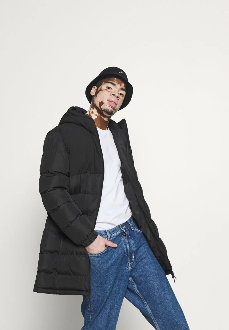 Brave Soul Abrigo De Invierno - Black, Hombre 4 Brave Soul Abrigo De Invierno - Black, Hombre - Imagen 4