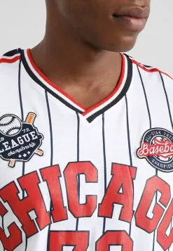 Brave Soul TIGON - Camiseta Estampada - White, Hombre -Brave Soul Ventas eb9b7589676f4125822e0f612c315abe