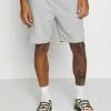 Brave Soul TRISTAN - Pantalones Deportivos - Light Grey Marl/optic White, Hombre