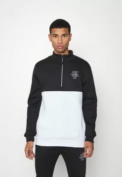 Brave Soul REUNION - Chándal - Jet Black/optic White, Hombre