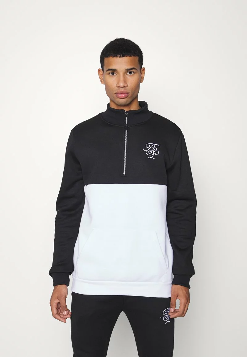 Brave Soul REUNION - Chándal - Jet Black/optic White, Hombre 1 Brave Soul REUNION - Chándal - Jet Black/optic White, Hombre